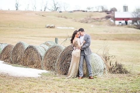 Rustic Glam Engagement Session || Brooke Tyson Photography || Charm City Wed || www.charmcitywed.com