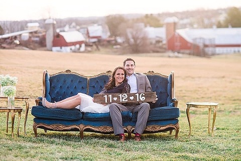 Rustic Glam Engagement Session || Brooke Tyson Photography || Charm City Wed || www.charmcitywed.com