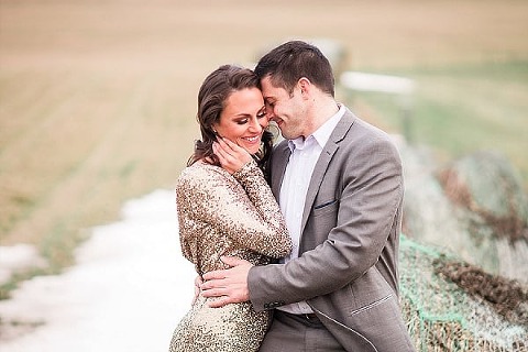 Rustic Glam Engagement Session || Brooke Tyson Photography || Charm City Wed || www.charmcitywed.com