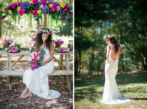 Spring Inspired Wedding Styled Shoot || Daisy Saulls Photography || Charm City Wed || www.charmcitywed.com