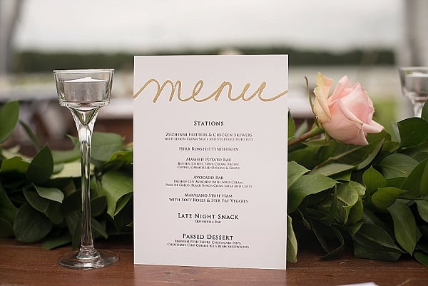 Backyard Waterfront Wedding || Mike B Photography || Charm City Wed || www.charmcitywed.com