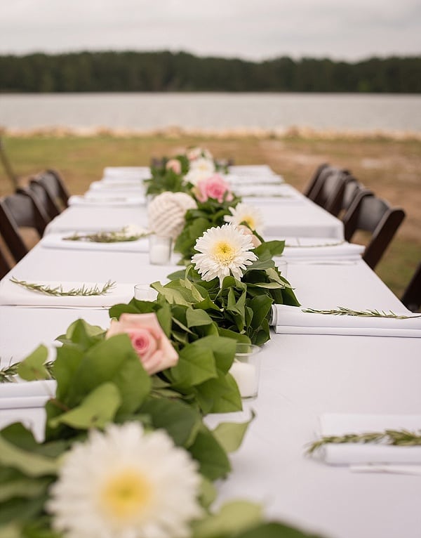 Backyard Waterfront Wedding || Mike B Photography || Charm City Wed || www.charmcitywed.com