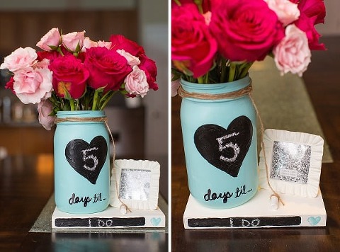 DIY Project: Wedding Countdown || tPoz Photography || Charm City Wed || www.charmcitywed.com