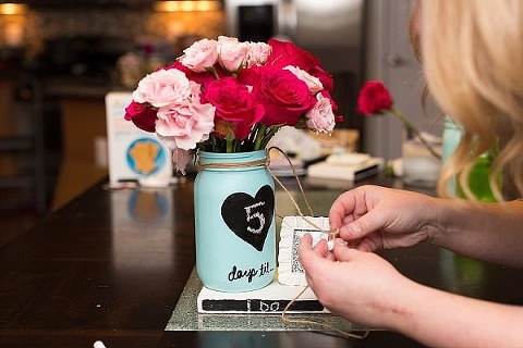 DIY Project: Wedding Countdown || tPoz Photography || Charm City Wed || www.charmcitywed.com
