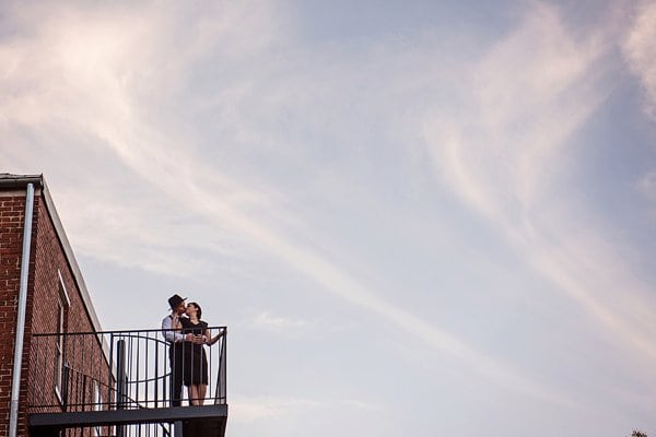 Pin-Up Style Engagement Session || Kathleen Hertel Photography || Charm City Wed || www.charmcitywed.com