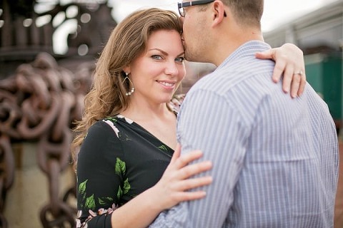 Baltimore Museum of Industry Engagement Session || B.O.B Photography || Charm City Wed || www.charmcitywed.com