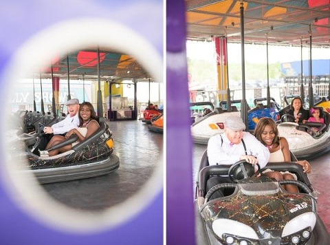 Carnival Engagement Photos || Marlayna Photography || Charm City Wed || www.charmcitywed.com