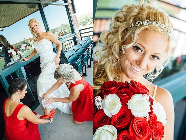 Ripken Stadium Wedding || Bradley Images || Charm City Wed || www.charmcitywed.com