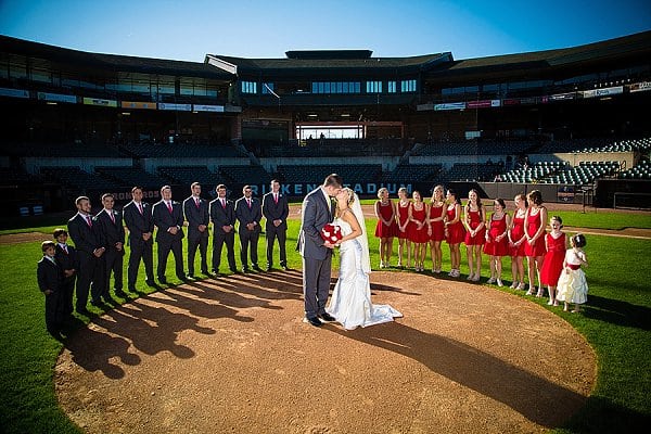 Ripken Stadium Wedding || Bradley Images || Charm City Wed || www.charmcitywed.com