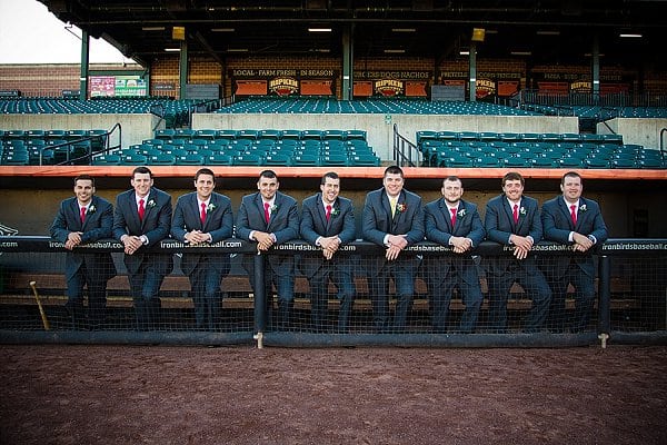 Ripken Stadium Wedding || Bradley Images || Charm City Wed || www.charmcitywed.com