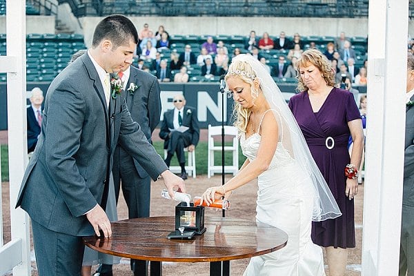 Ripken Stadium Wedding || Bradley Images || Charm City Wed || www.charmcitywed.com