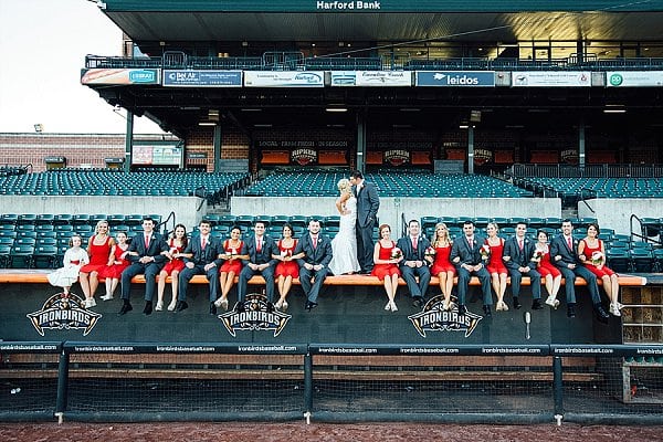 Ripken Stadium Wedding || Bradley Images || Charm City Wed || www.charmcitywed.com