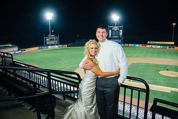 Ripken Stadium Wedding || Bradley Images || Charm City Wed || www.charmcitywed.com