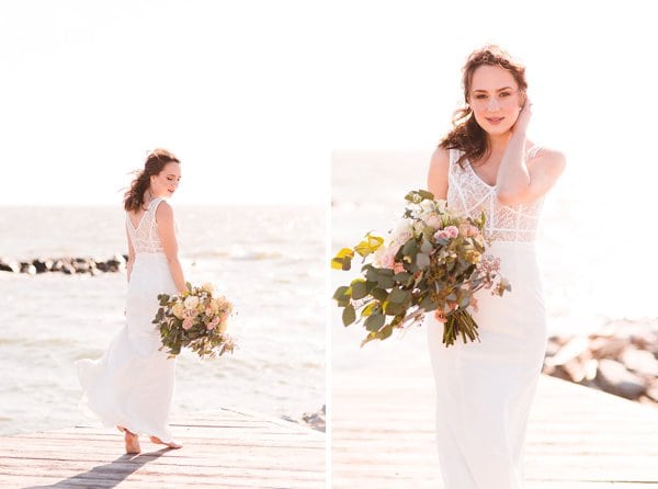 Coastal Wedding Inspiration || Brooke Michelle Photography || Adriana Marie Events || Charm City Wed || www.charmcitywed.com