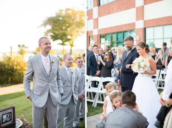 Waters Edge Event Center Wedding || Living Radiant Photography || Charm City Wed || www.charmcitywed.com