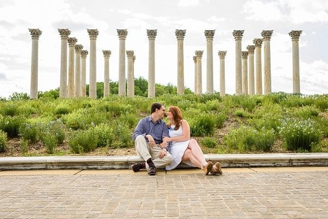 National Arboretum Engagement || Gonzalez J Photography || Charm City Wed || www.charmcitywed.com