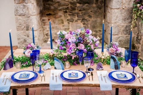 Serenity+Cobalt Inspired Styled Shoot || Marlayna Photography + Britney Clause Photography || Charm City Wed || www.charmcitywed.com