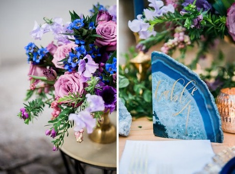 Serenity+Cobalt Inspired Styled Shoot || Marlayna Photography + Britney Clause Photography || Charm City Wed || www.charmcitywed.com