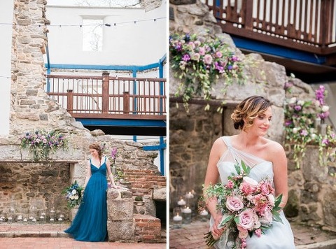 Serenity+Cobalt Inspired Styled Shoot || Marlayna Photography + Britney Clause Photography || Charm City Wed || www.charmcitywed.com