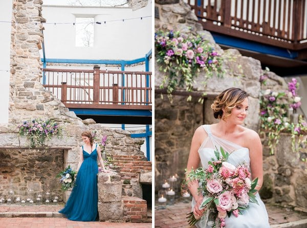 Serenity+Cobalt Inspired Styled Shoot || Marlayna Photography + Britney Clause Photography || Charm City Wed || www.charmcitywed.com