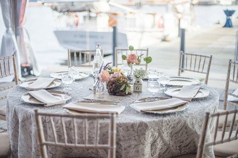 Frederick Douglass Maritime Museum Wedding || Meaghan Elliott Photography || Lemon and Lime Event Design || Charm City Wed || www.charmcitywed.com