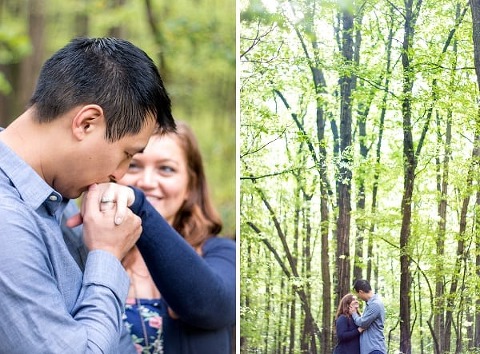 Lush Spring Engagement Session || Katherine Elizabeth Photography || Charm City Wed || www.charmcitywed.com