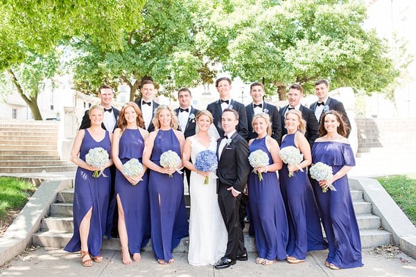 Maryland Club Wedding || Bethanne Arthur Photography || Charm City Wed || www.charmcitywed.com