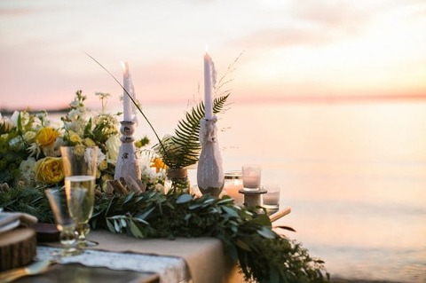 Pineapple Inspiration Chesapeake Bay Beach Club Styled Shoot || Emily Chastain Photography || Charm City Wed || www.charmcitywed.com