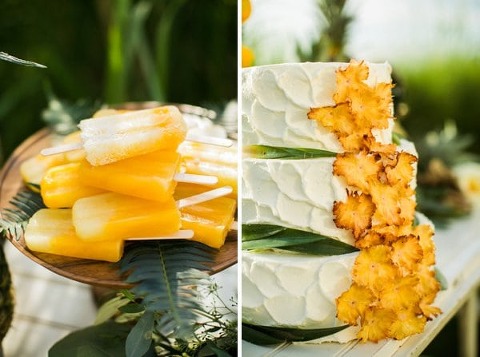 Pineapple Inspiration Chesapeake Bay Beach Club Styled Shoot || Emily Chastain Photography || Charm City Wed || www.charmcitywed.com