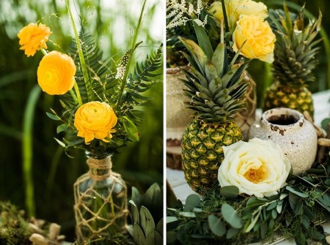 Pineapple Inspiration Chesapeake Bay Beach Club Styled Shoot || Emily Chastain Photography || Charm City Wed || www.charmcitywed.com