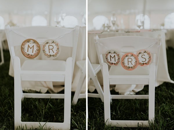 Romantic Backyard Wedding || Bekah Kay Creative || Charm City Wed || www.charmcitywed.com