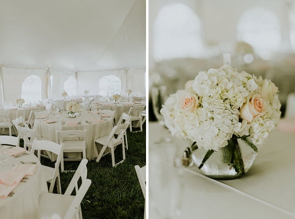 Romantic Backyard Wedding || Bekah Kay Creative || Charm City Wed || www.charmcitywed.com