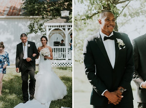 Romantic Backyard Wedding || Bekah Kay Creative || Charm City Wed || www.charmcitywed.com