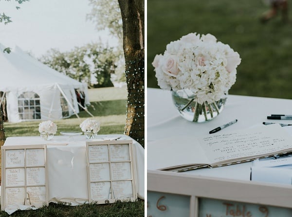 Romantic Backyard Wedding || Bekah Kay Creative || Charm City Wed || www.charmcitywed.com