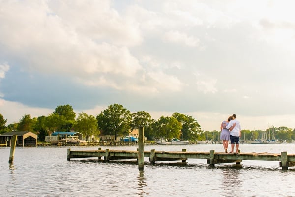 Sparrows Point Engagement Session || TPoz Photography || Charm City Wed || www.charmcitywed.com
