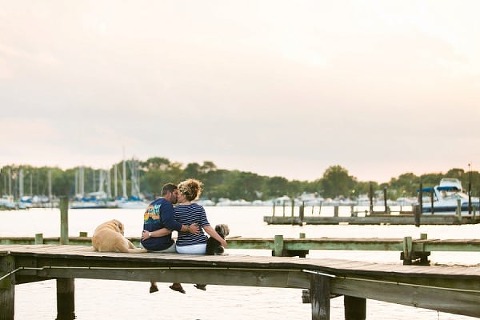 Sparrows Point Engagement Session || TPoz Photography || Charm City Wed || www.charmcitywed.com