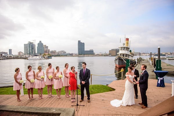 Summer Baltimore Museum of Industry Wedding || Annabelle Dando Photography || Charm City Wed || www.charmcitywed.com Summer Baltimore Museum of Industry Wedding || Annabelle Dando Photography || Charm City Wed || www.charmcitywed.com