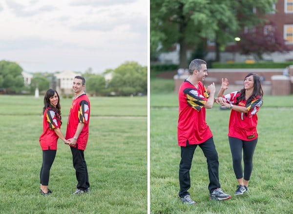 University of MD Engagement || Red October Photography || Charm City Wed || www.charmcitywed.com University of MD Engagement || Red October Photography || Charm City Wed || www.charmcitywed.com