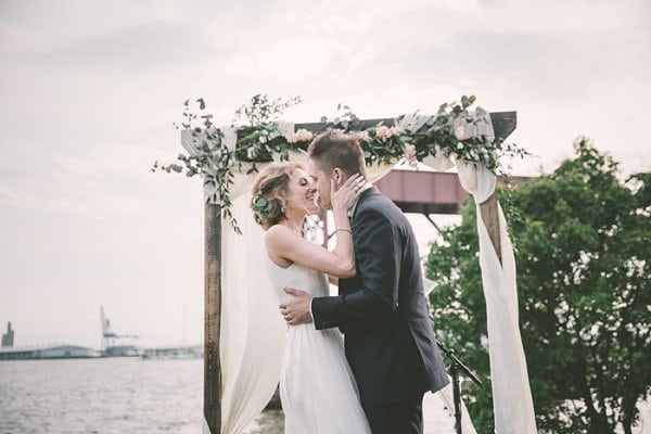 Canton Waterfront Wedding || Barbara O Photography || Intrinsic Weddings || Charm City Wed || www.charmcitywed.com