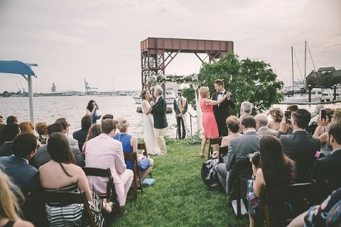Canton Waterfront Wedding || Barbara O Photography || Intrinsic Weddings || Charm City Wed || www.charmcitywed.com