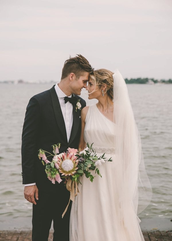 Canton Waterfront Wedding || Barbara O Photography || Intrinsic Weddings || Charm City Wed || www.charmcitywed.com