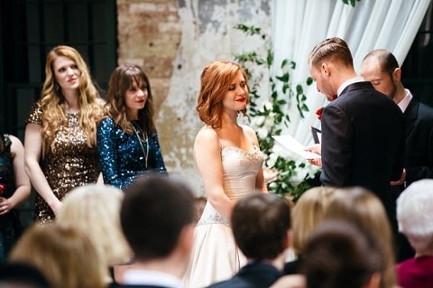 Chic Mt Washington Mill Dye House Wedding || Rebekah J Murray Photography || Charm City Wed || www.charmcitywed.com