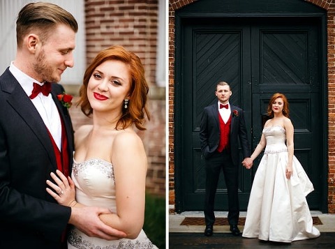 Chic Mt Washington Mill Dye House Wedding || Rebekah J Murray Photography || Charm City Wed || www.charmcitywed.com