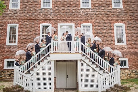 Romantic Historic Londontown Wedding || Tara + Renata || Charm City Wed || www.charmcitywed.com