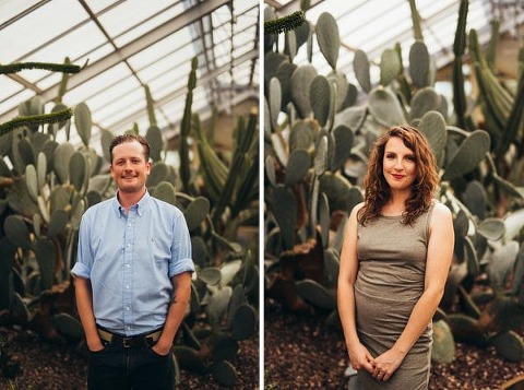 Rawlings Conservatory Engagement || Paula Bartosiewicz Photography || Charm City Wed || www.charmcitywed.com