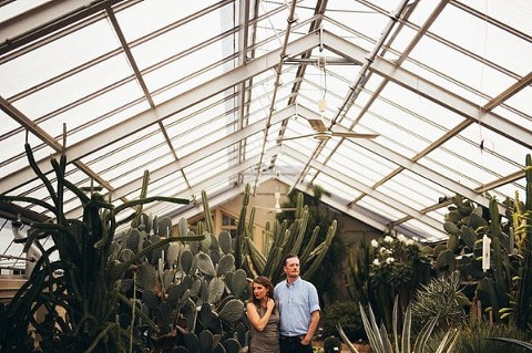 Rawlings Conservatory Engagement || Paula Bartosiewicz Photography || Charm City Wed || www.charmcitywed.com