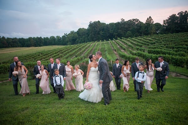 Vintage Blush Running Hare Vineyard Wedding || Meaghan Elliott Photography || Charm City Wed || www.charmcitywed.com