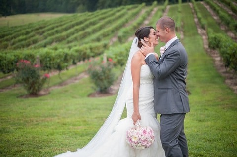 Vintage Blush Running Hare Vineyard Wedding || Meaghan Elliott Photography || Charm City Wed || www.charmcitywed.com