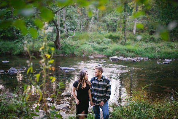 Gunpowder Falls State Park Engagement Session || Elizabeth Mae Photography || Charm City Wed || www.charmcitywed.com