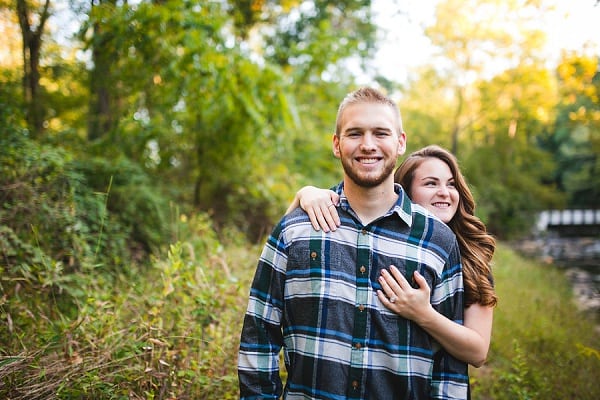 Gunpowder Falls State Park Engagement Session || Elizabeth Mae Photography || Charm City Wed || www.charmcitywed.com
